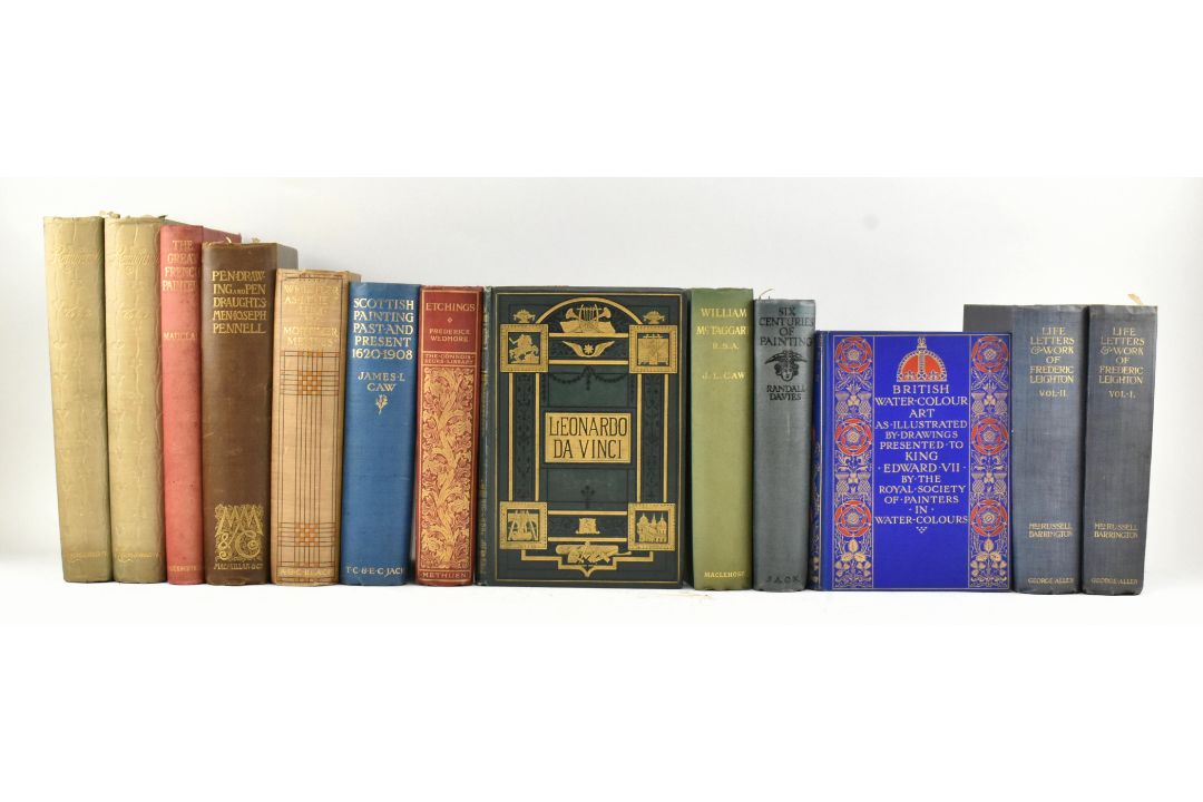ALFRED EDWARD BORTHWICK COLLECTION. ELEVEN ART REFERENCE WORKS - Image 1 of 10