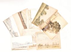 DAVID MUIRHEAD (BRITISH, 1867-1930) - FOURTEEN WATERCOLOURS ON PAPER