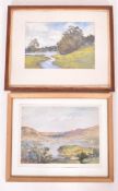 A. E. BORTHWICK (1871-1955) - TWO EARLY 20TH CENTURY WATERCOLOURS