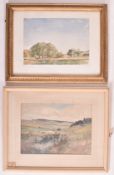 A. E. BORTHWICK (1871-1955) - TWO WATERCOLOURS ON PAPER SIGNED