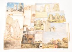 DAVID MUIRHEAD (BRITISH, 1867-1930) - COLLECTION OF WATERCOLOURS ON PAPER