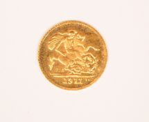22CT GOLD SOVEREIGN STYLE BULLION COIN