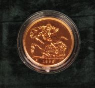 ROYAL MINT - QEII - 1996 BRILLIANT UNCIRCULATED GOLD PROOF £5