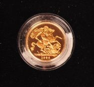 ROYAL MINT - QEII - 1996 GOLD PROOF SOVEREIGN