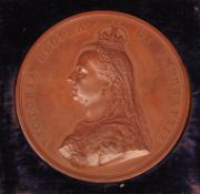 JOSEPH E BOEHM - 1887 QUEEN VICTORIA GOLDEN JUBILEE MEDAL