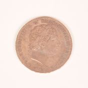 1818 KING GEORGE III SILVER CROWN COIN