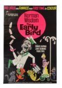 THE EARLY BIRD (1965) - NORMAN WISDOM - ORIGINAL ONE SHEET POSTER