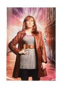 DOCTOR WHO - CATHERINE TATE (DONNA NOBLE) SIGNED 8X12