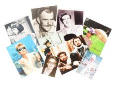 BRITISH COMEDY - SELECTION OF SIGNED PHOTOGRAPHS & AUTOGRAPHS