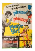 PLEASE SIR! (1971) - ORIGINAL BRITISH QUAD CINEMA POSTER