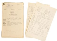 THE GOON SHOW – BBC COMEDY SHOW 1951-1960 - ORIGINAL RECORDING SCRIPT