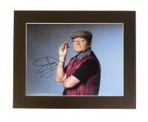 ONLY FOOLS & HORSES - SIR DAVID JASON - SIGNED 16X12