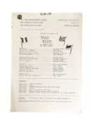 'ALLO 'ALLO! (BBC SITCOM) - ORIGINAL PRODUCTION SCRIPT