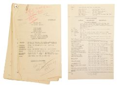 THE GOON SHOW – BBC COMEDY SHOW 1951-1960 - ORIGINAL RECORDING SCRIPT