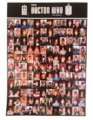 DOCTOR WHO - 50TH ANNIVERSARY (2013) - CREW-ONLY GIFT POSTER 'FEZ GALLERY'