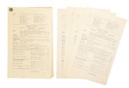 THE GOON SHOW – BBC COMEDY SHOW 1951-1960 - ORIGINAL RECORDING SCRIPT