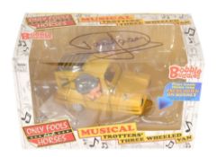 ONLY FOOLS & HORSES - SIR DAVID JASON - SIGNED MUSICAL TROTTERS THREE WHEELED VAN