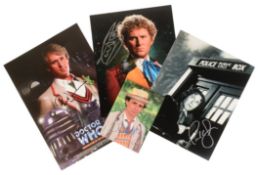 DOCTOR WHO - COLLECTION OF DOCTOR AUTOGRAPHS