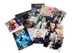 DOCTOR WHO - COLLECTION OF AUTOGRAPHS