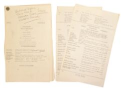 THE GOON SHOW – BBC COMEDY SHOW 1951-1960 - ORIGINAL RECORDING SCRIPT