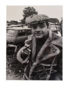 ONLY FOOLS & HORSES - SIR DAVID JASON - SIGNED 16X12