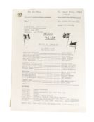 'ALLO 'ALLO! (BBC SITCOM) - ORIGINAL PRODUCTION SCRIPT