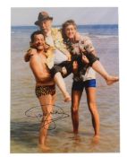 ONLY FOOLS & HORSES - SIR DAVID JASON - SIGNED 16X12