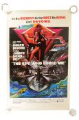 THE SPY WHO LOVED ME (1977) - CAST SIGNED POSTER - FROM VALERIE LEON'S COLLECTION