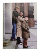 ONLY FOOLS & HORSES - SIR DAVID JASON - SIGNED 16X12