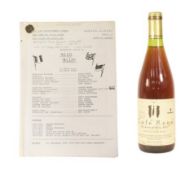 'ALLO 'ALLO! (BBC SITCOM) - ORIGINAL PRODUCTION SCRIPT & CREW BOTTLE