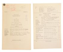 THE GOON SHOW – BBC COMEDY SHOW 1951-1960 - ORIGINAL RECORDING SCRIPT