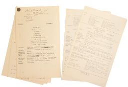 THE GOON SHOW – BBC COMEDY SHOW 1951-1960 - ORIGINAL RECORDING SCRIPT