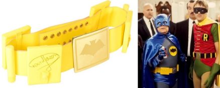 ONLY FOOLS & HORSES - BATMAN BELT SIGNED BY SIR DAVID JASON