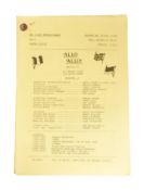 'ALLO 'ALLO! (BBC SITCOM) - ORIGINAL CAMERA SCRIPT