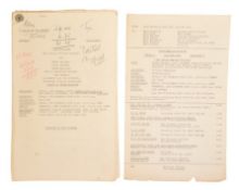 THE GOON SHOW – BBC COMEDY SHOW 1951-1960 - ORIGINAL RECORDING SCRIPT