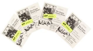 ONLY FOOLS & HORSES - THE GREEN GREEN GRASS - ORIGINAL SIGNED AUDIENCE TICKETS