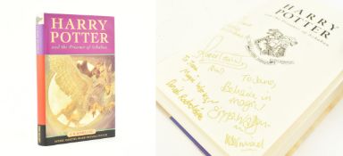 CAST SIGNED HARRY POTTER - THE PRISONER OF AZKABAN SIGNED BY RADCLIFFE, WATSON & GRNIT