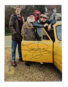 ONLY FOOLS & HORSES - SIR DAVID JASON - SIGNED 16X12