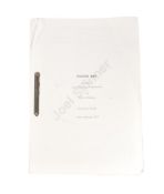 DOCTOR WHO - DINOSAURS ON A SPACESHIP (2012) - ORIGINAL PRODUCTION SCRIPT