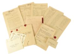 POLDARK (2015-2019) - SCREEN USED PROP LETTERS & DOCUMENTS