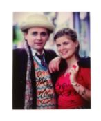 DOCTOR WHO - SEVENTH DOCTOR ERA - DUAL SIGNED 8X10