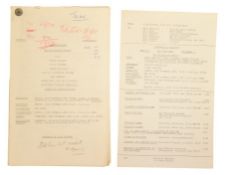 THE GOON SHOW – BBC COMEDY SHOW 1951-1960 - ORIGINAL RECORDING SCRIPT