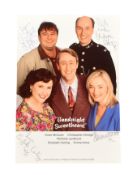 GOODNIGHT SWEETHEART - ORIGINAL FULL CAST SIGNED CASTCARD