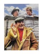 ONLY FOOLS & HORSES - SIR DAVID JASON - SIGNED 16X12
