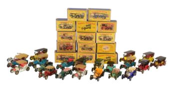 DIECAST - COLLECTION OF VINTAGE MATCHBOX MODELS OF YESTERYEAR