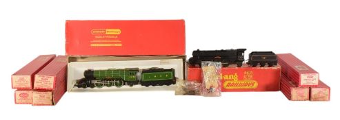 MODEL RAILWAY - HORNBY LOCOMOTIVES & CARRIAGES