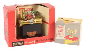 LIVE STEAM - MAMOD STEAM ENGINE + ACCESSORY