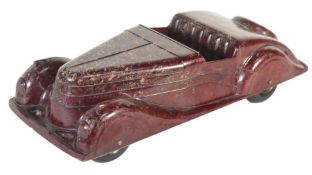 CODEG - 1930S LARGE SCALE BAKELITE MODEL MOTOR CAR