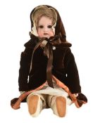 DOLLS - GERMAN ARMAND MARSEILLE BISQUE HEADED DOLL
