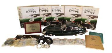 DEAGOSTINI 1/8 SCALE KIT BUILT JAGUAR E-TYPE